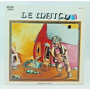 Légendes – Le Match (1975) Vinyl LP – TSF 14701 – Prog Rock Sonogram‎ – VG+
